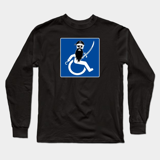 WHEELCHARIOT 4 (Pirate) 2 Long Sleeve T-Shirt by GardenOfNightmares